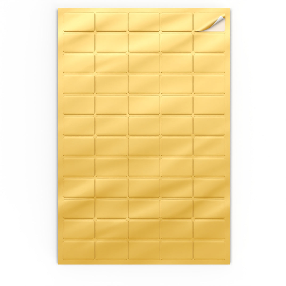 Etykiety samoprzylepne prostokątne