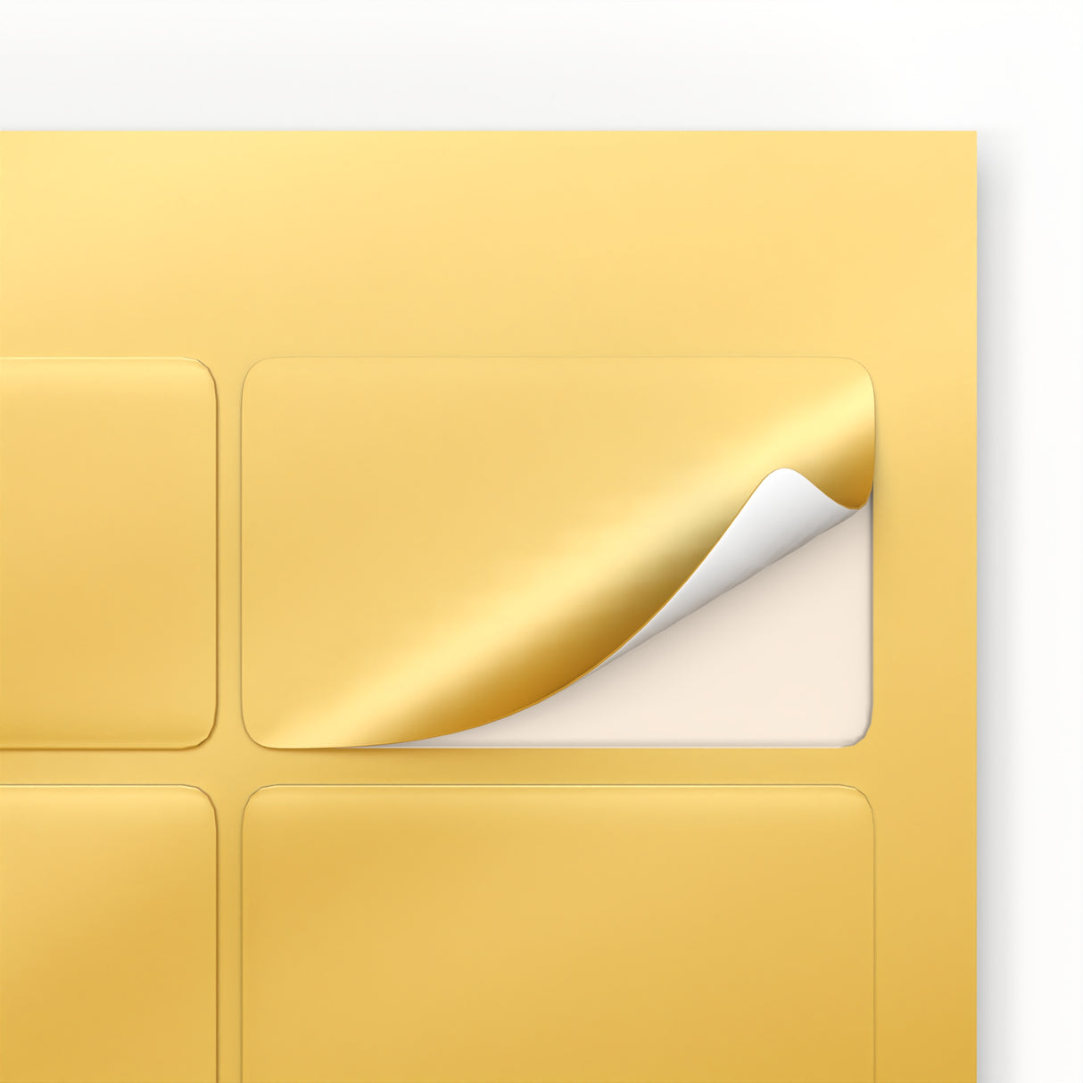 Etykiety samoprzylepne prostokątne