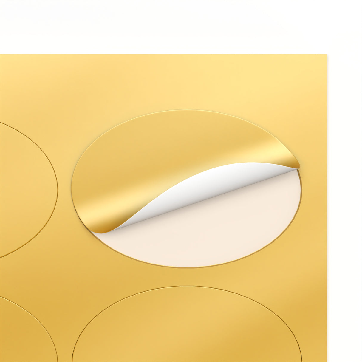 Etykiety samoprtzylepne owalne