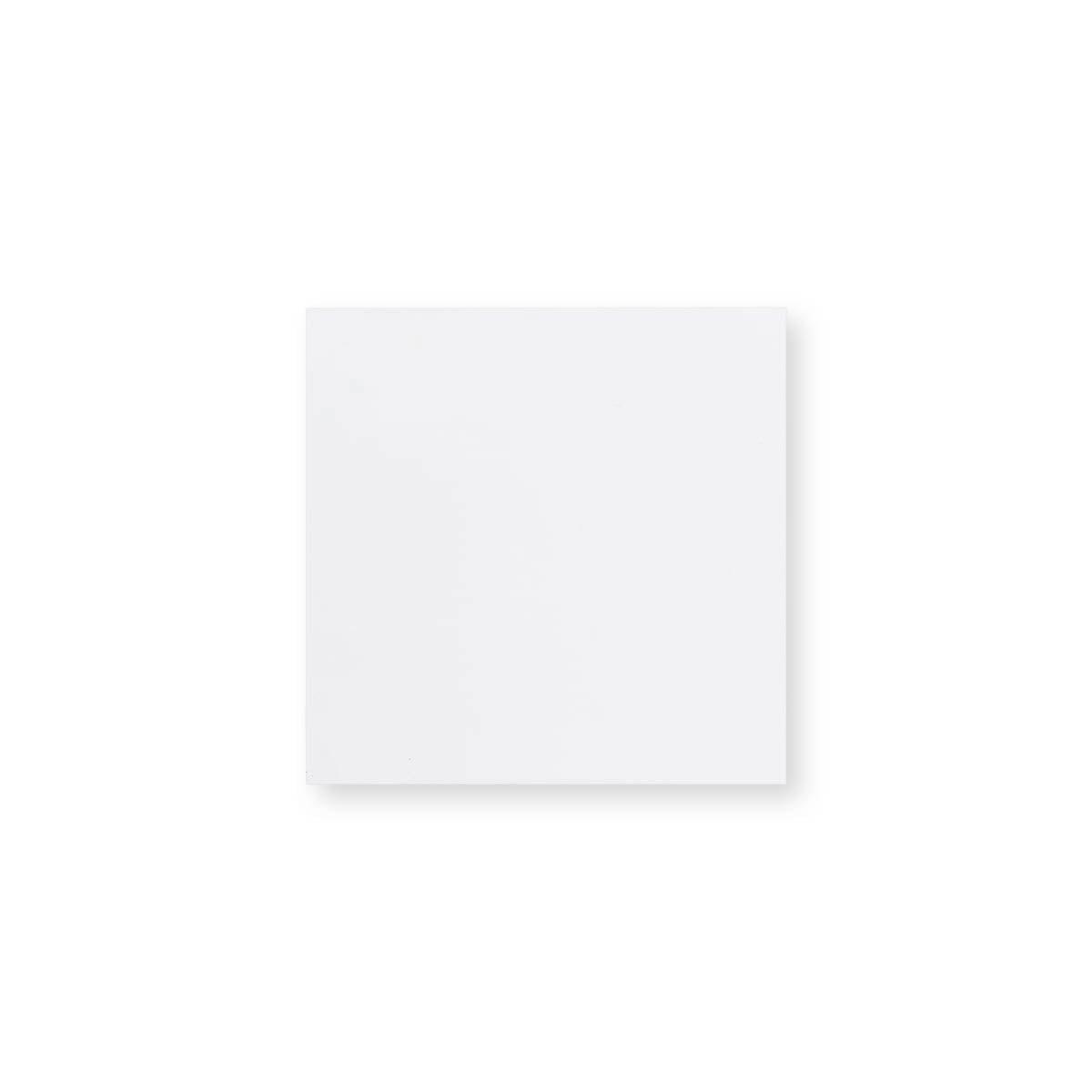 Koperta biała - Prosta Klapka 120x120 mm