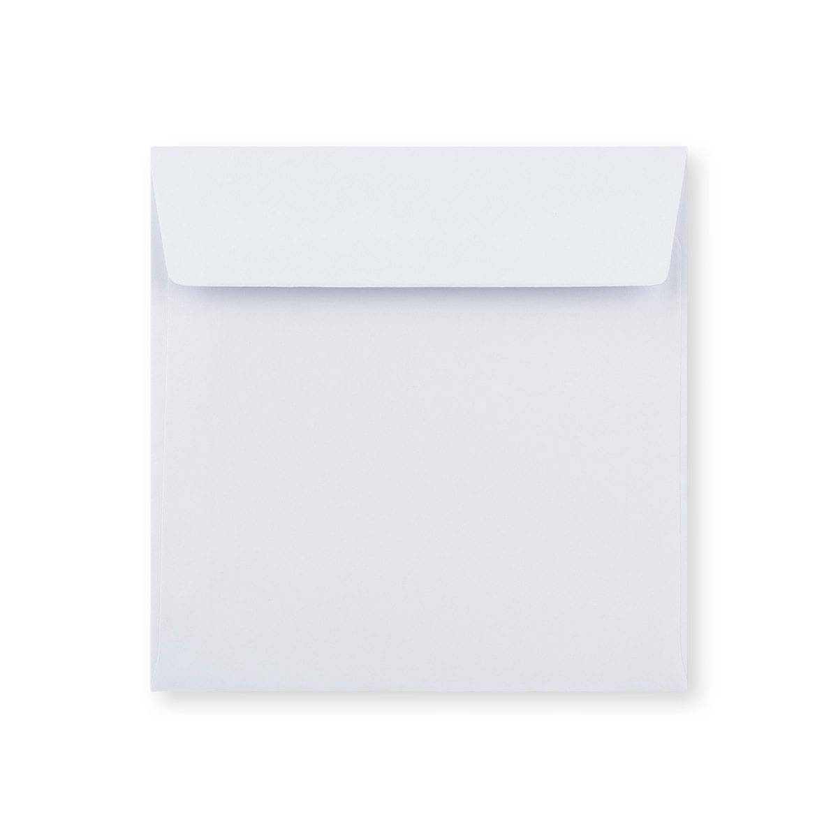 Koperta biała - Prosta Klapka 170x170 mm
