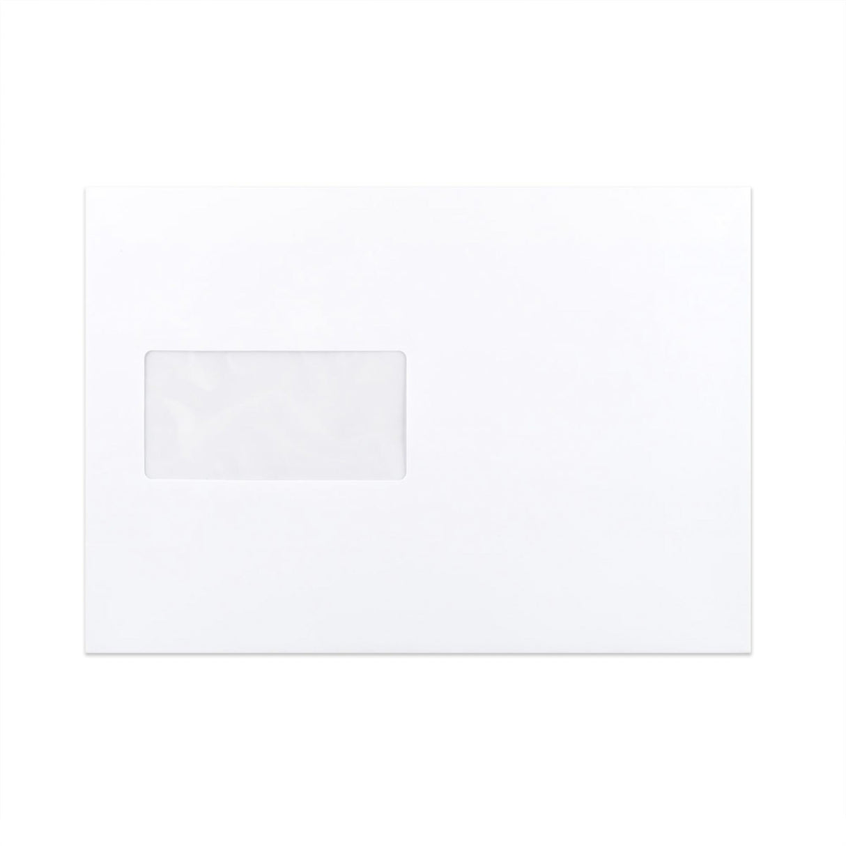 Koperta biała - Prosta Klapka - O 162x229 mm (C5)