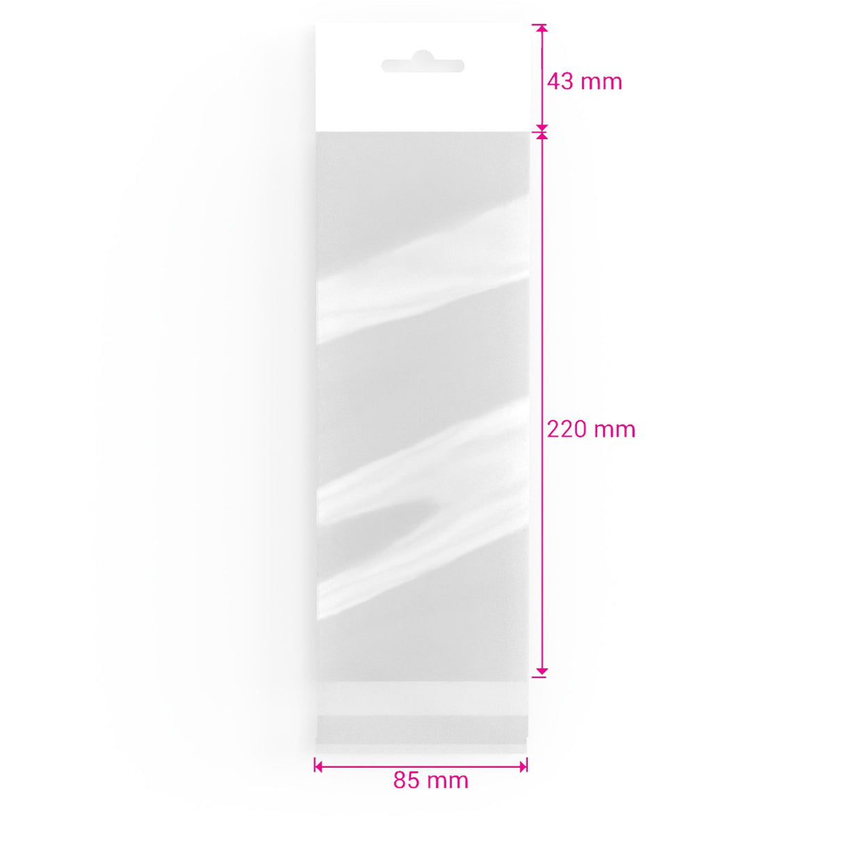 Woreczki celofanowe z uchwytem (OPP)