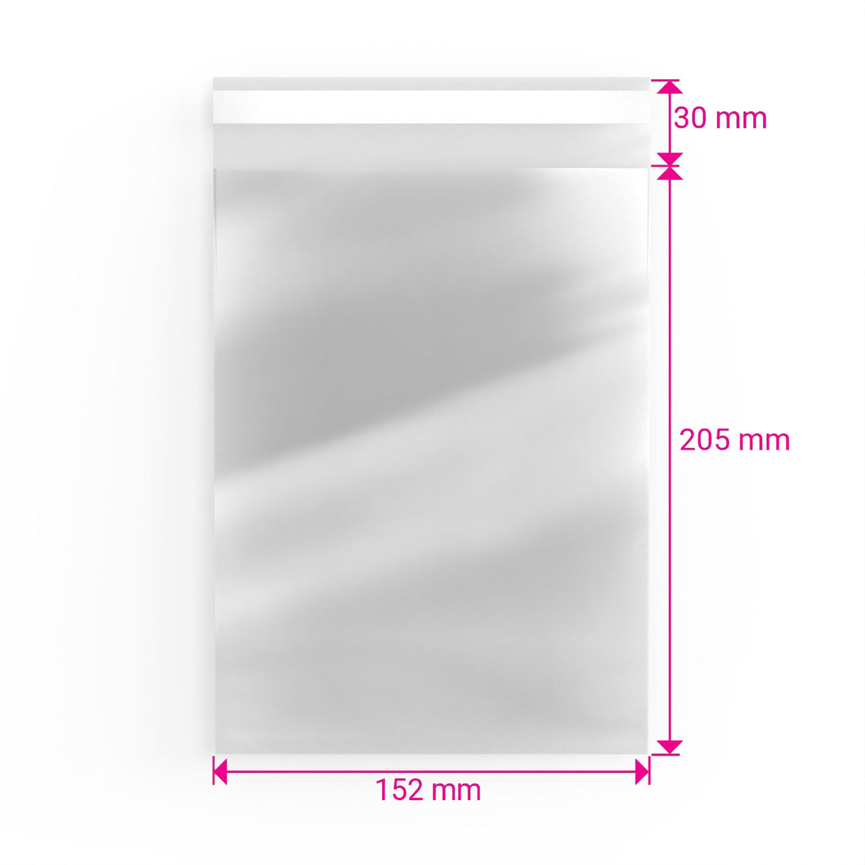 Woreczki celofanowe bez uchwytu (OPP)