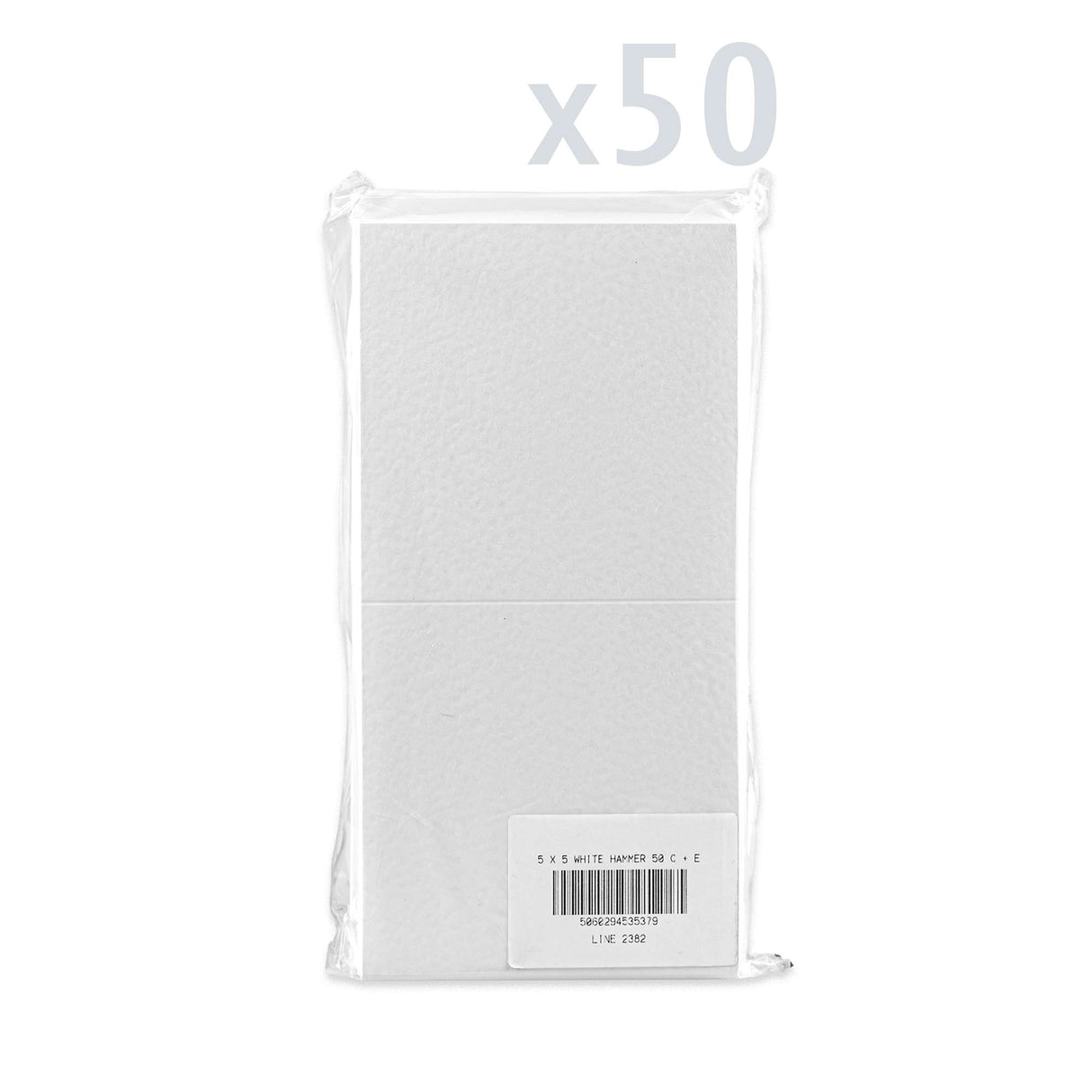 Zestaw kartek i kopert o fakturze młotkowej