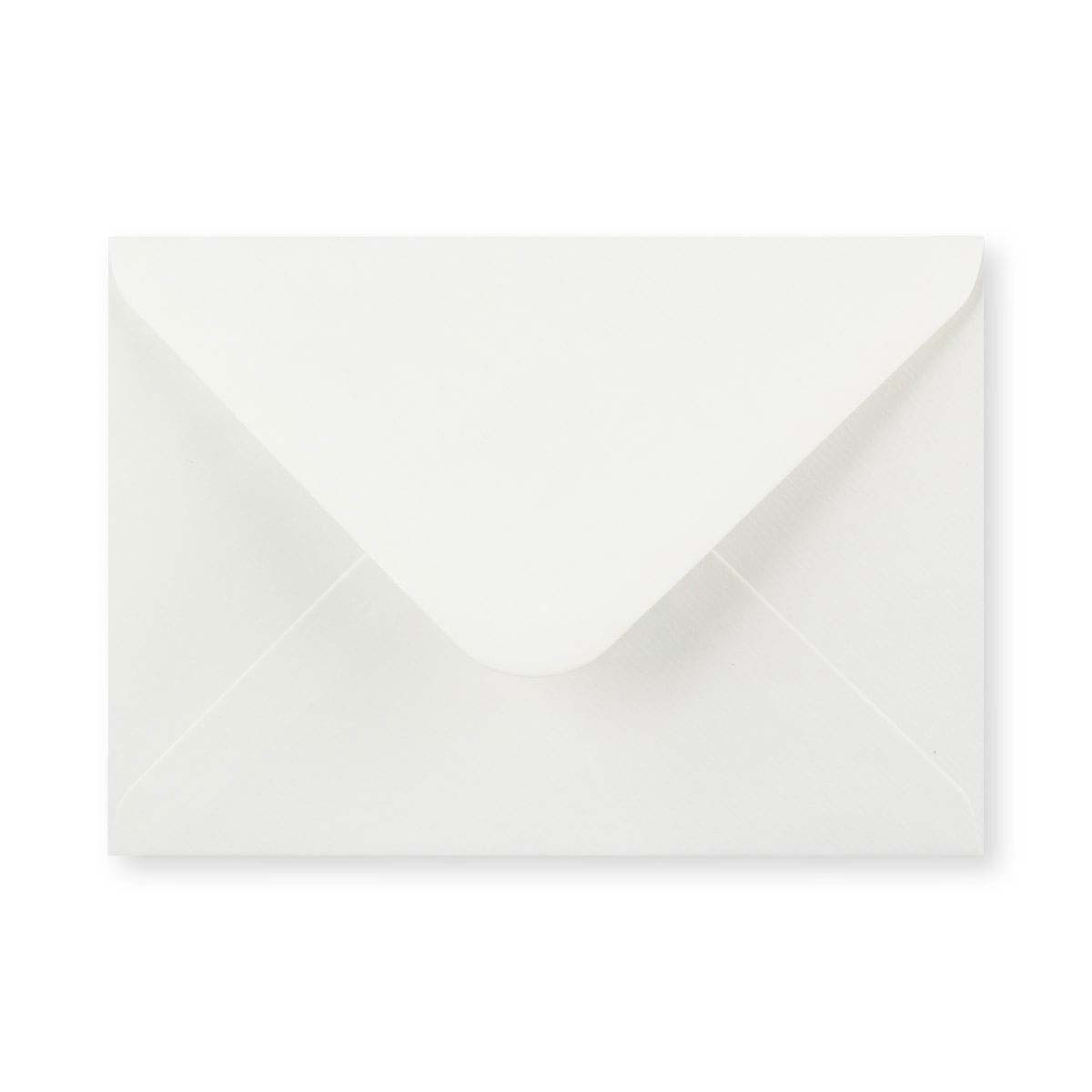 Koperta biała prążkowana – lekka gramatura (90 g/m²) 133x184 mm