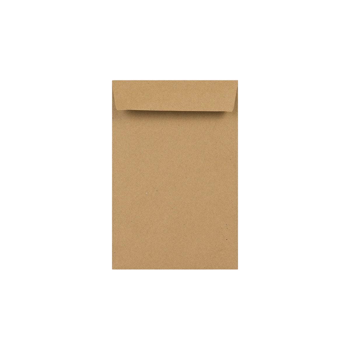 152x102 mm Koperta z szarego papieru