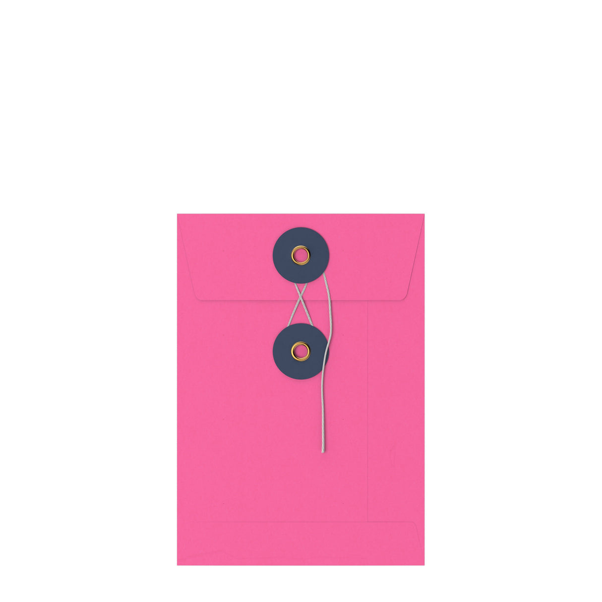 Kolorowe koperty z zamknięciem na guzik i sznurek