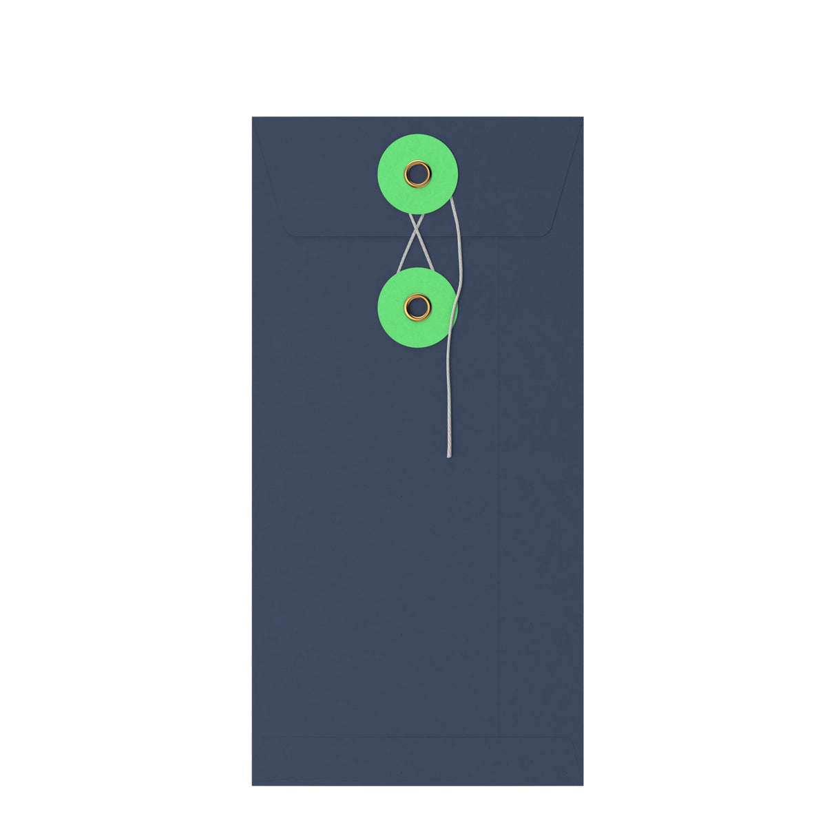 Kolorowe koperty z zamknięciem na guzik i sznurek