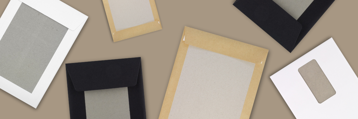 Koperty z kartonową tylną ścianką