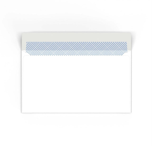 White Opaque Gummed Business Envelope (89 x 152mm)