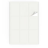 Etykiety samoprzylepne prostokątne