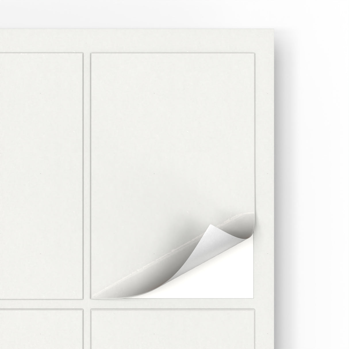 Etykiety samoprzylepne prostokątne