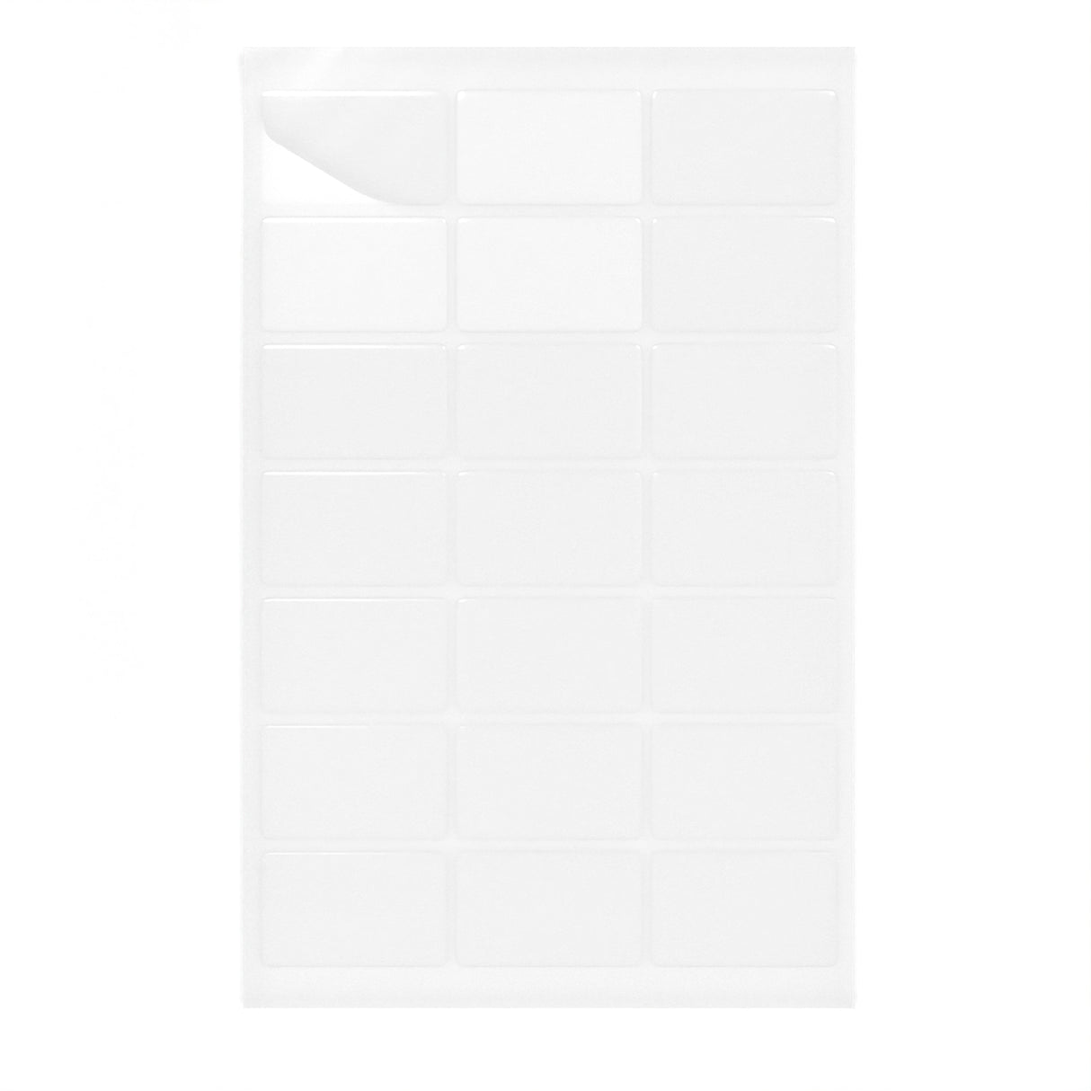 Etykiety samoprzylepne prostokątne