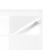 Etykiety samoprzylepne prostokątne