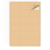 Etykiety samoprzylepne prostokątne