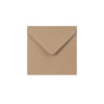 Kraft V-Flap Gummed Envelopes 110 Gsm Fleck 116 x 116 mm