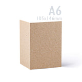 Zestaw kartek i kopert kraft