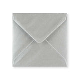 130x130 mm Koperta srebrna metaliczna