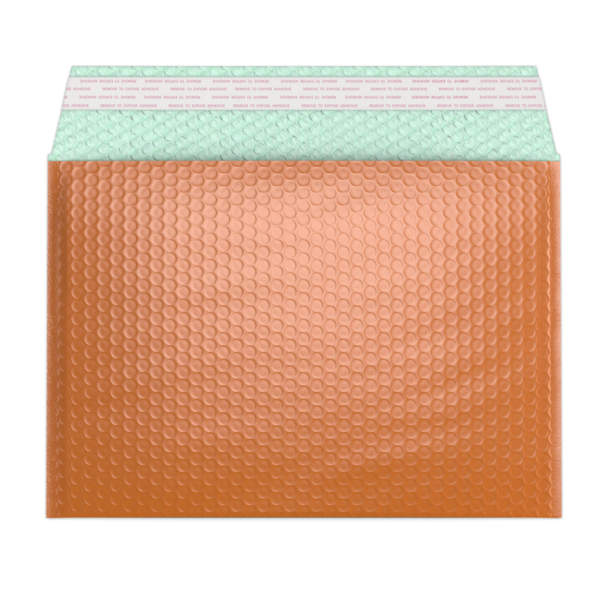 Błyszczące metaliczne koperty bąbelkowe