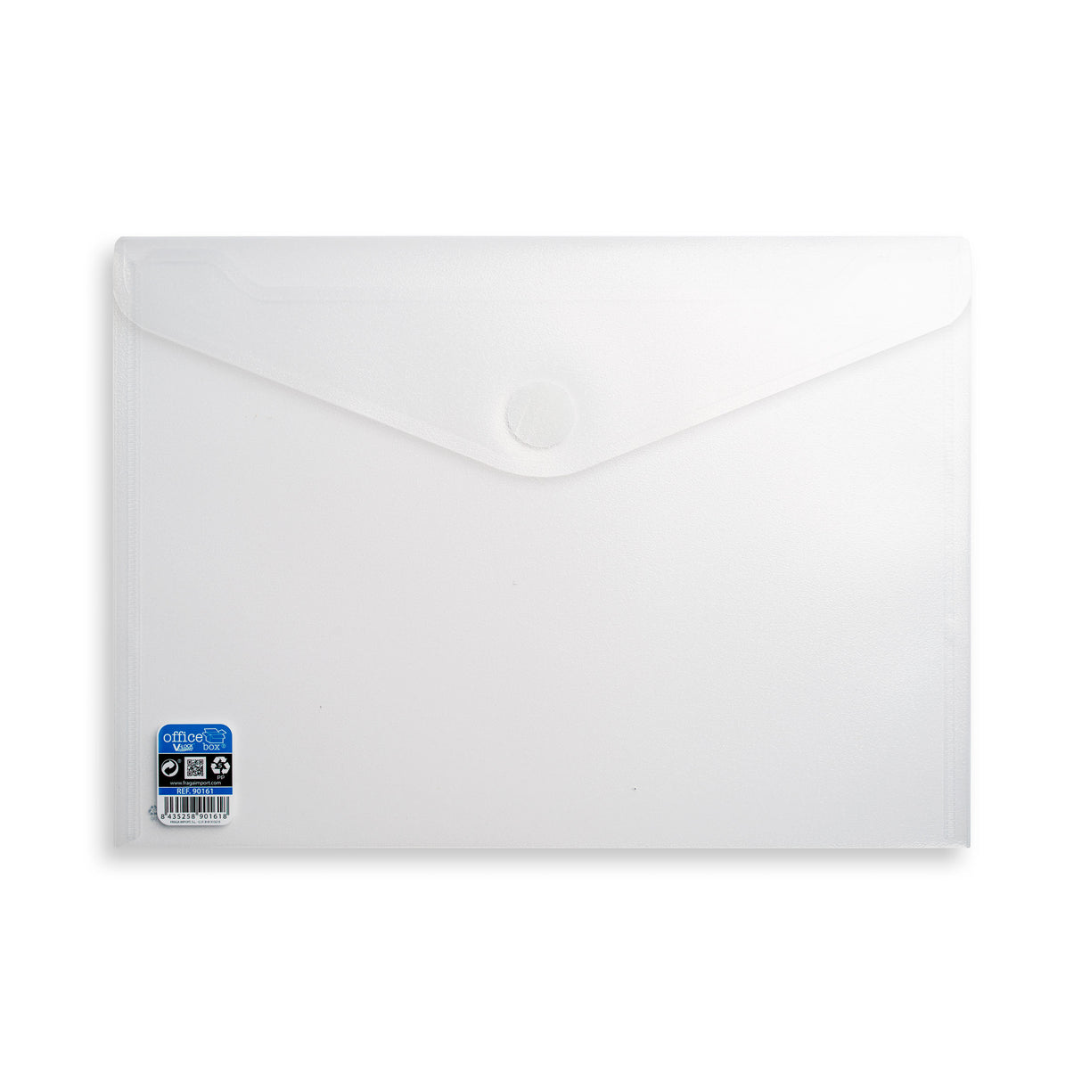 Przezroczyste koperty z polipropylenu z zapięciem na rzep V-LOCK