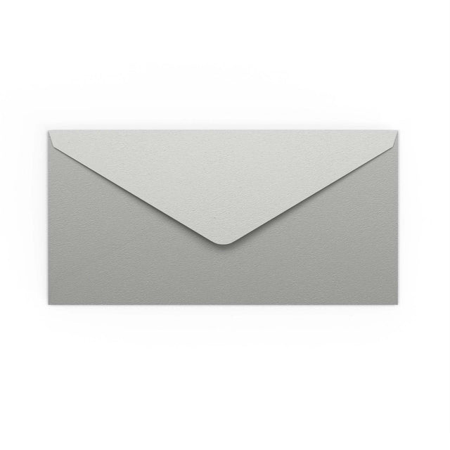 DL Silver Gummed V-Flap Envelope (110 x 220mm)