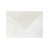 EMBOSSOWANA KLAPKA - BIJĄCE SERCE