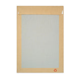 Koperta z Szarego Papieru z Kartonową Tylną Ścianką – z Nadrukiem 324x229 mm (C4)