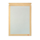 Koperta z Szarego Papieru z Kartonową Tylną Ścianką – z Nadrukiem 457x324 mm (C3)