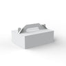 Takeaway Food Boxes White 190 x 150 x 80 mm