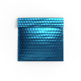 Błyszczące metaliczne koperty bąbelkowe