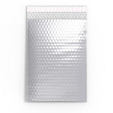 Błyszczące metaliczne koperty bąbelkowe