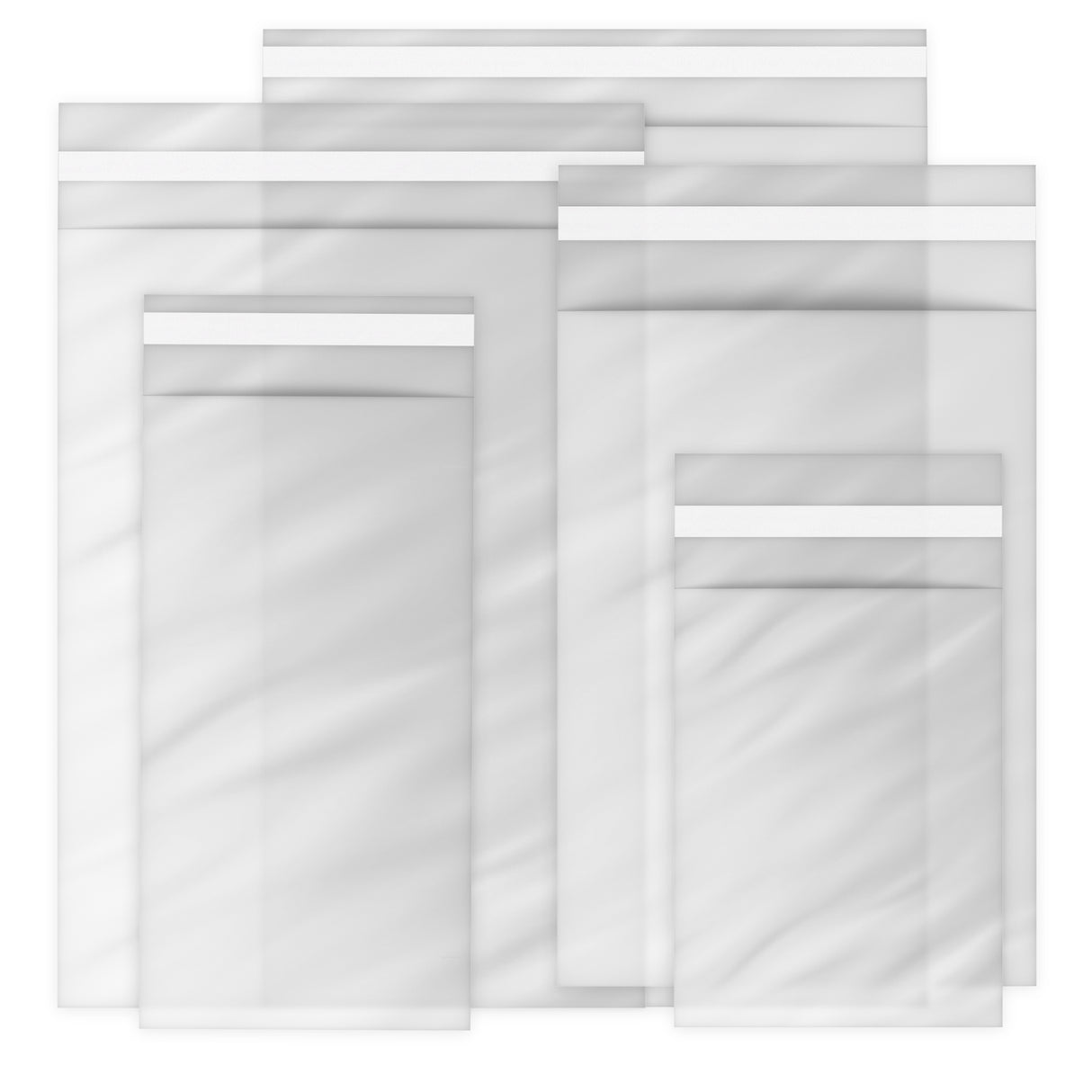 Czyste koperty polietylenowe