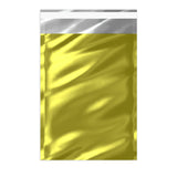 Błyszczące metaliczne koperty foliowe