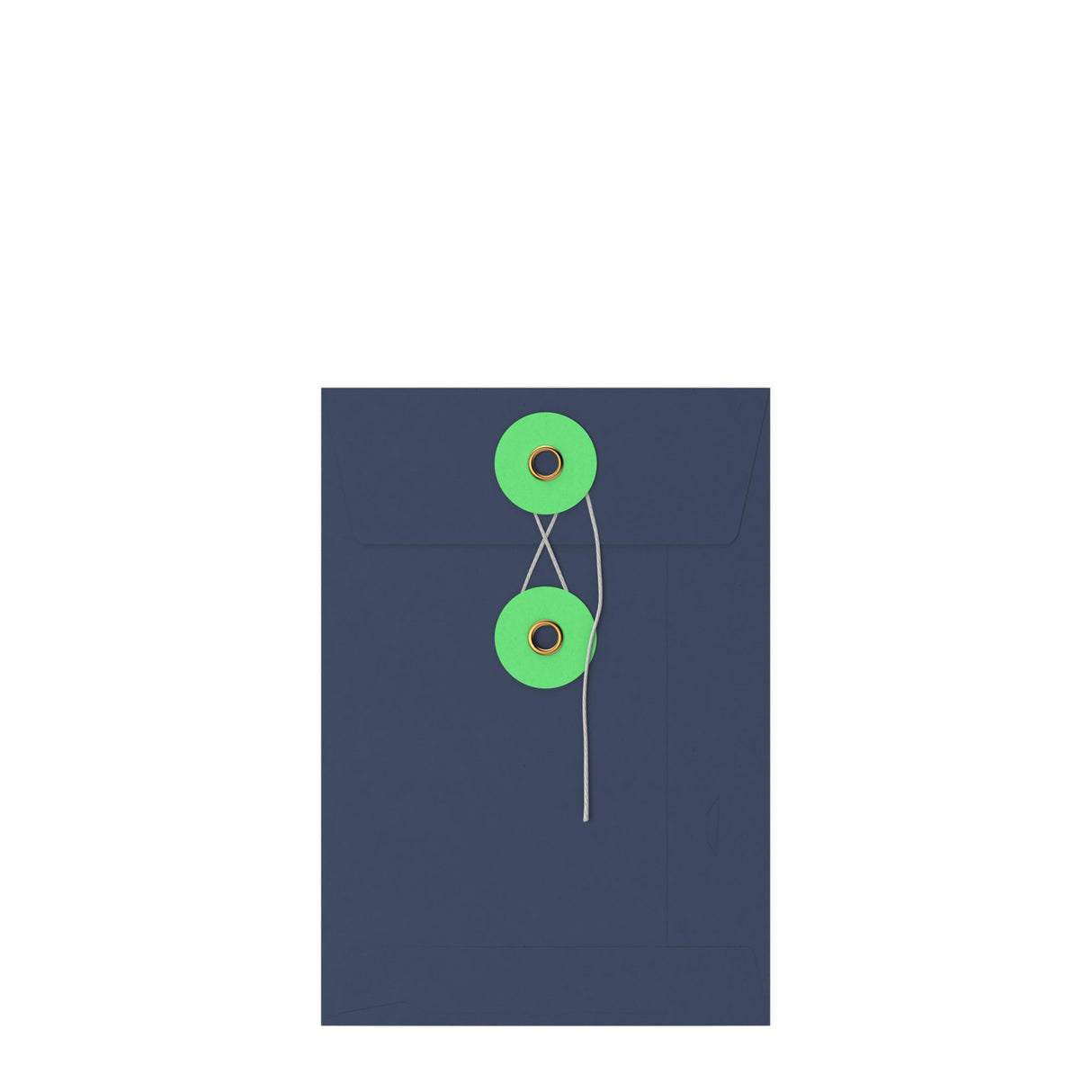 Kolorowe koperty z zamknięciem na guzik i sznurek