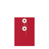 Kolorowe koperty z zamknięciem na guzik i sznurek