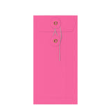 Kolorowe koperty z zamknięciem na guzik i sznurek