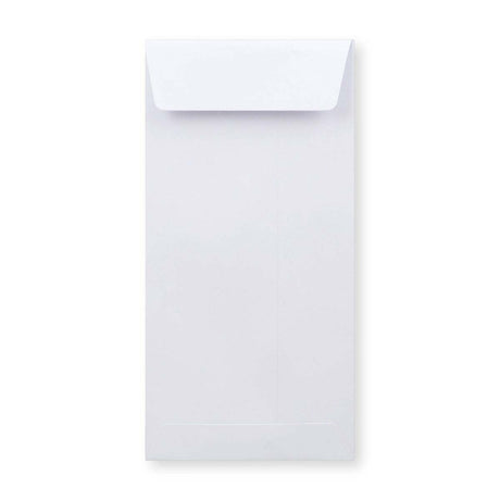 220x110 mm (DL) Biała kolorowa koperta